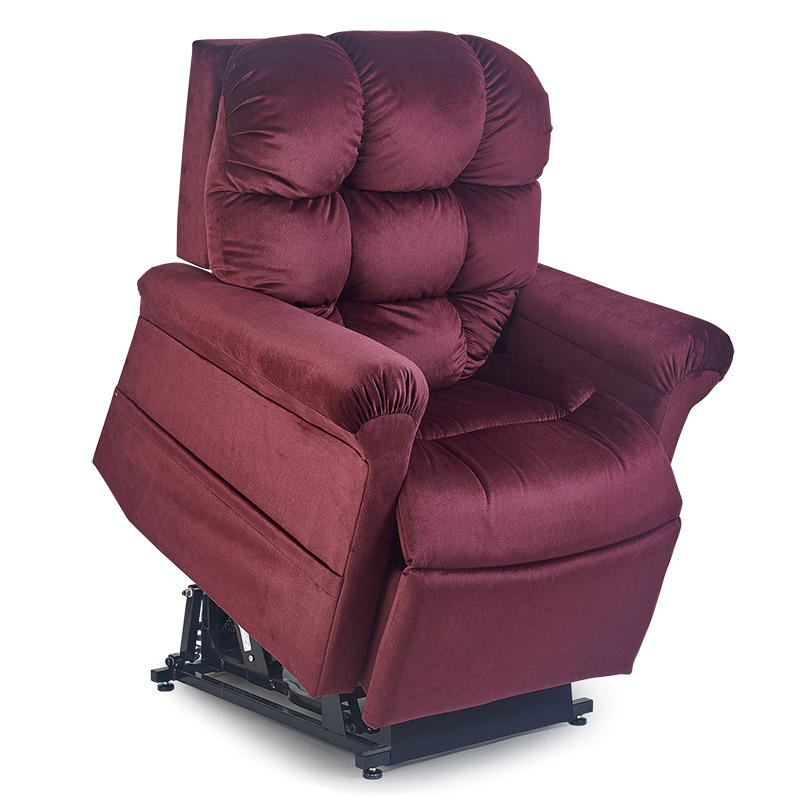 Surprise reclining seat lift chair recliner leather heat massage