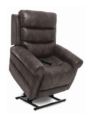 Surprise reclining leather liftchair recliner
