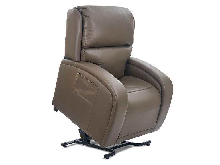 Surprise reclining seat leather lift chair recliner with heat and massage