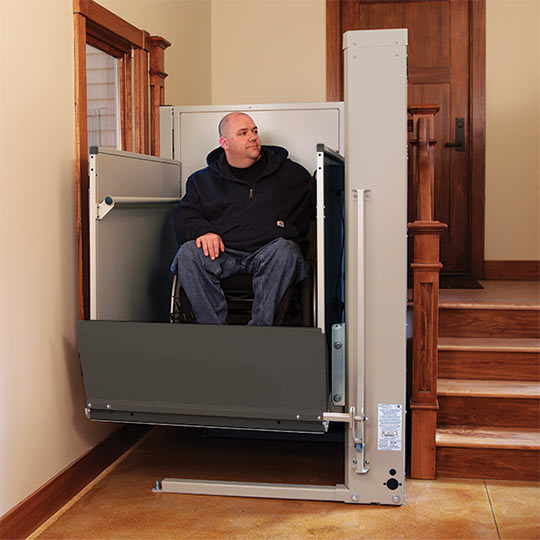 Surprise mobile home vpl vertical platform lift porchlift for wheelchairs elevators